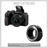 Nikon Z50 II 20.9 MP DX-Format Lightweight and Compact Mirrorless Camera with 16-50mm Lens Bundle