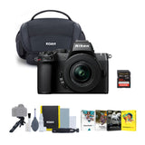 Nikon Z50 II 20.9 MP DX-Format Lightweight and Compact Mirrorless Camera with 16-50mm Lens Bundle