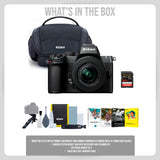 Nikon Z50 II 20.9 MP DX-Format Lightweight and Compact Mirrorless Camera with 16-50mm Lens Bundle