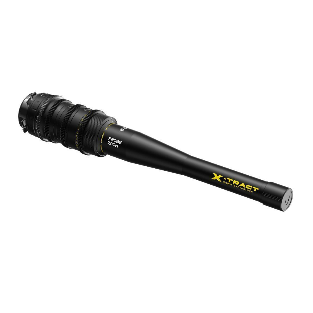 DZOFilm X-Tract 18-28mm T8 FF Wide-Angle Probe Zoom 0-Degree Lens with 2.1x Magnification (Black)