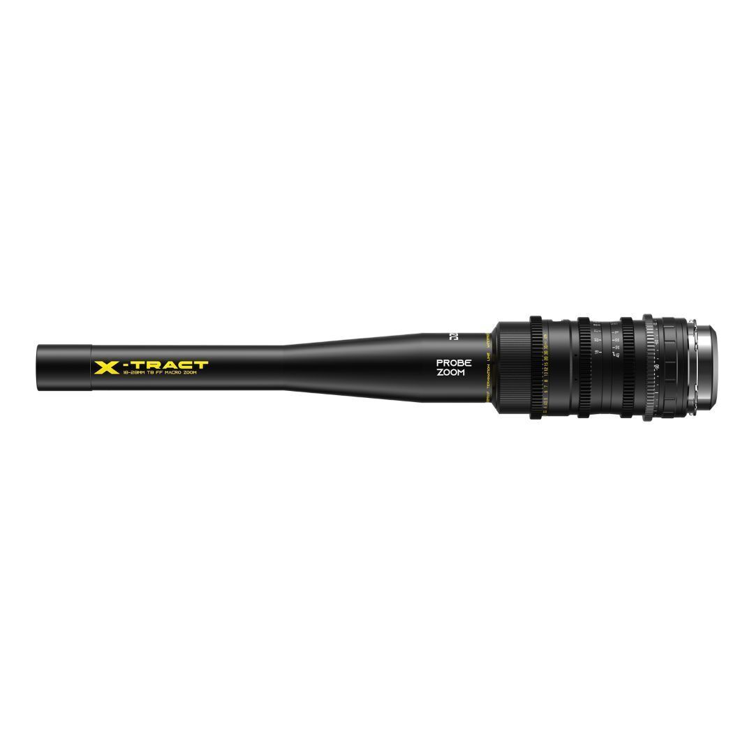 DZOFilm X-Tract 18-28mm T8 FF Wide-Angle Probe Zoom 0-Degree Lens with 2.1x Magnification (Black)
