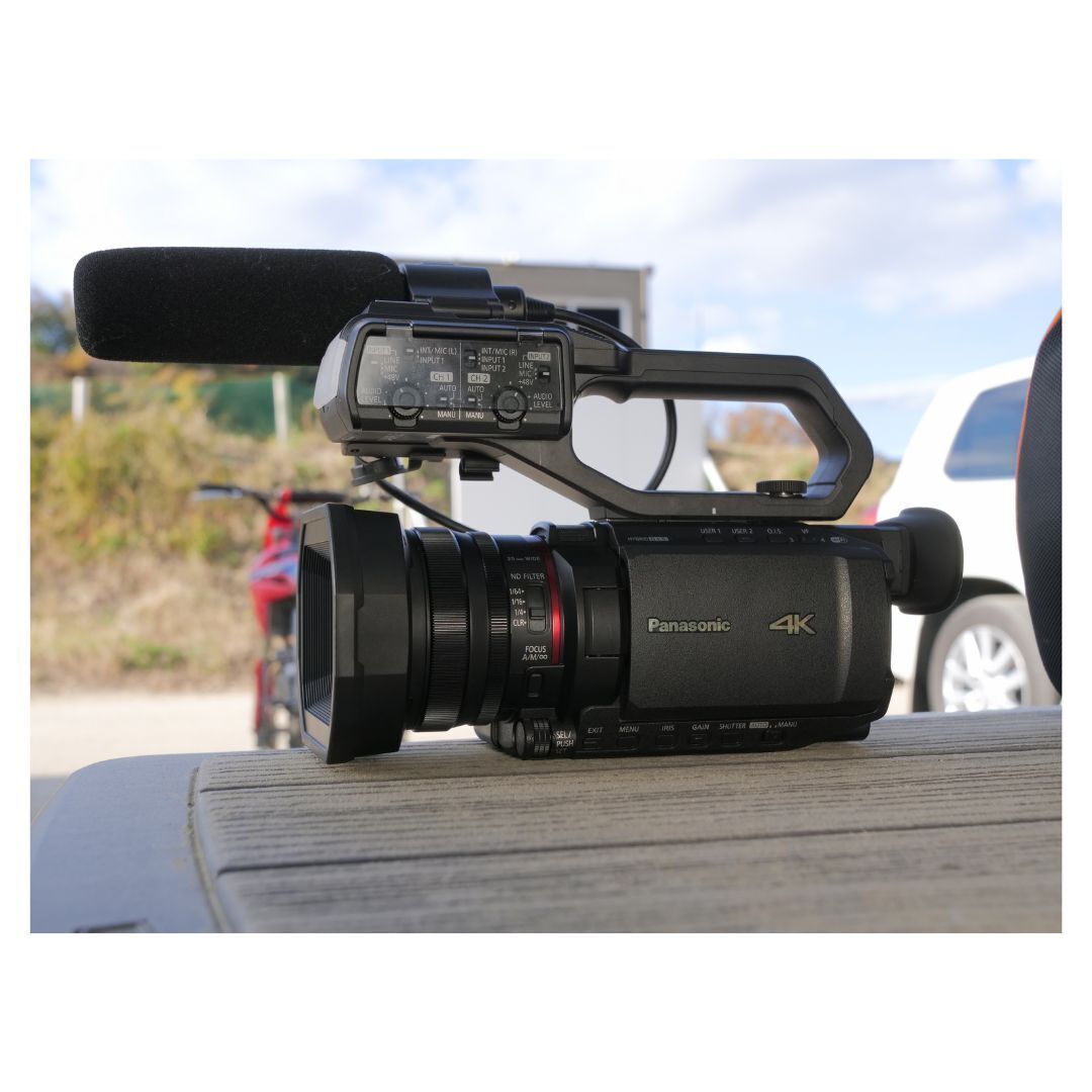 Panasonic X2100 4K 60p Portable Director's Camcorder with 24x Zoom Lens and HYBRID O.I.S. (Black)