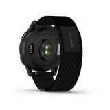 Garmin Approach S50 GPS AMOLED Golf Smartwatch (Slate Aluminum Bezel, Black ComfortFit Nylon Band)