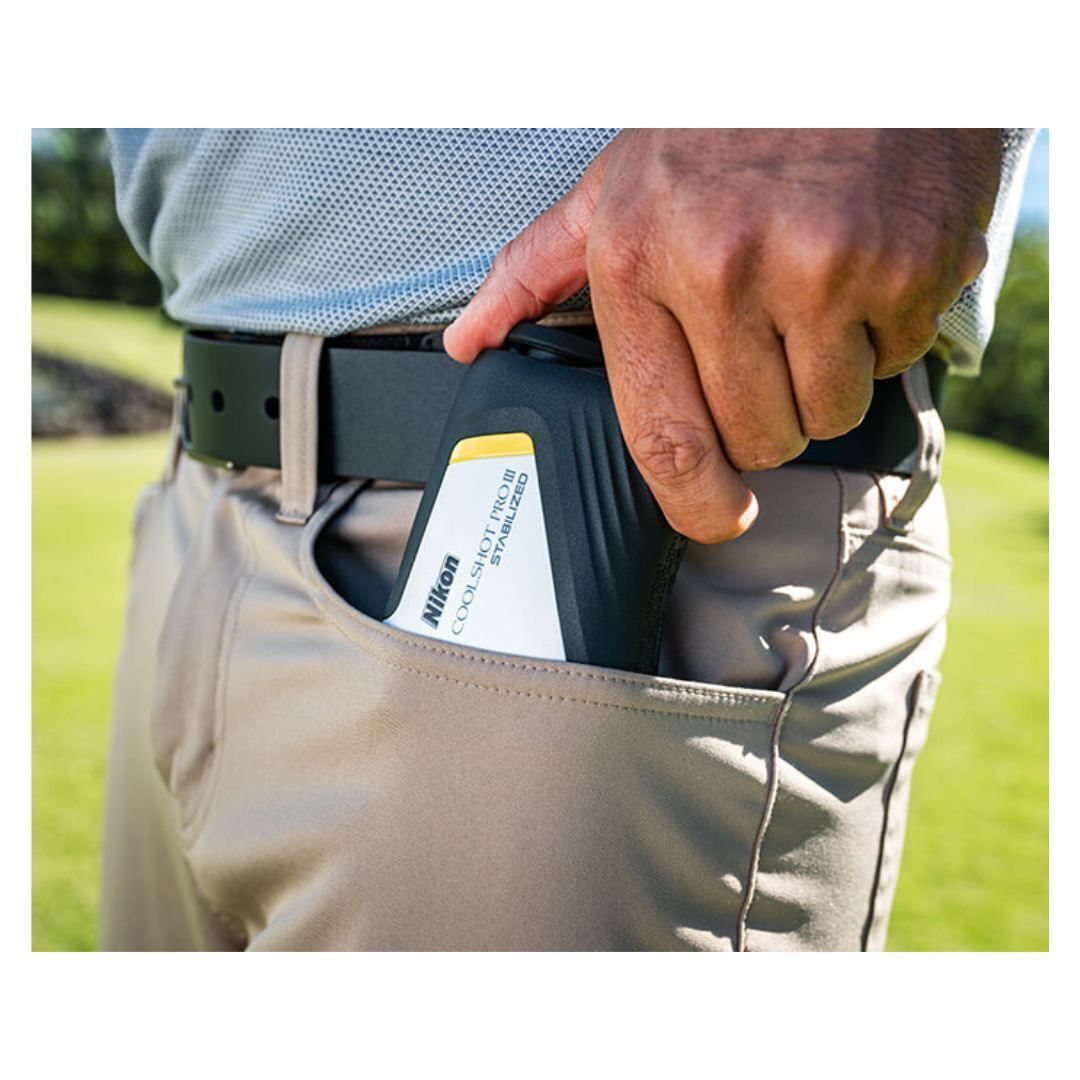 Nikon Coolshot Pro III Stabilized Laser Rangefinder with 6x Magnification and Built-In Stabilization