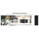 K&F Concept 1100mAh NP FW50 Replacement Batteries 3-Pack with 3-Slot LCD Charger for Sony Cameras