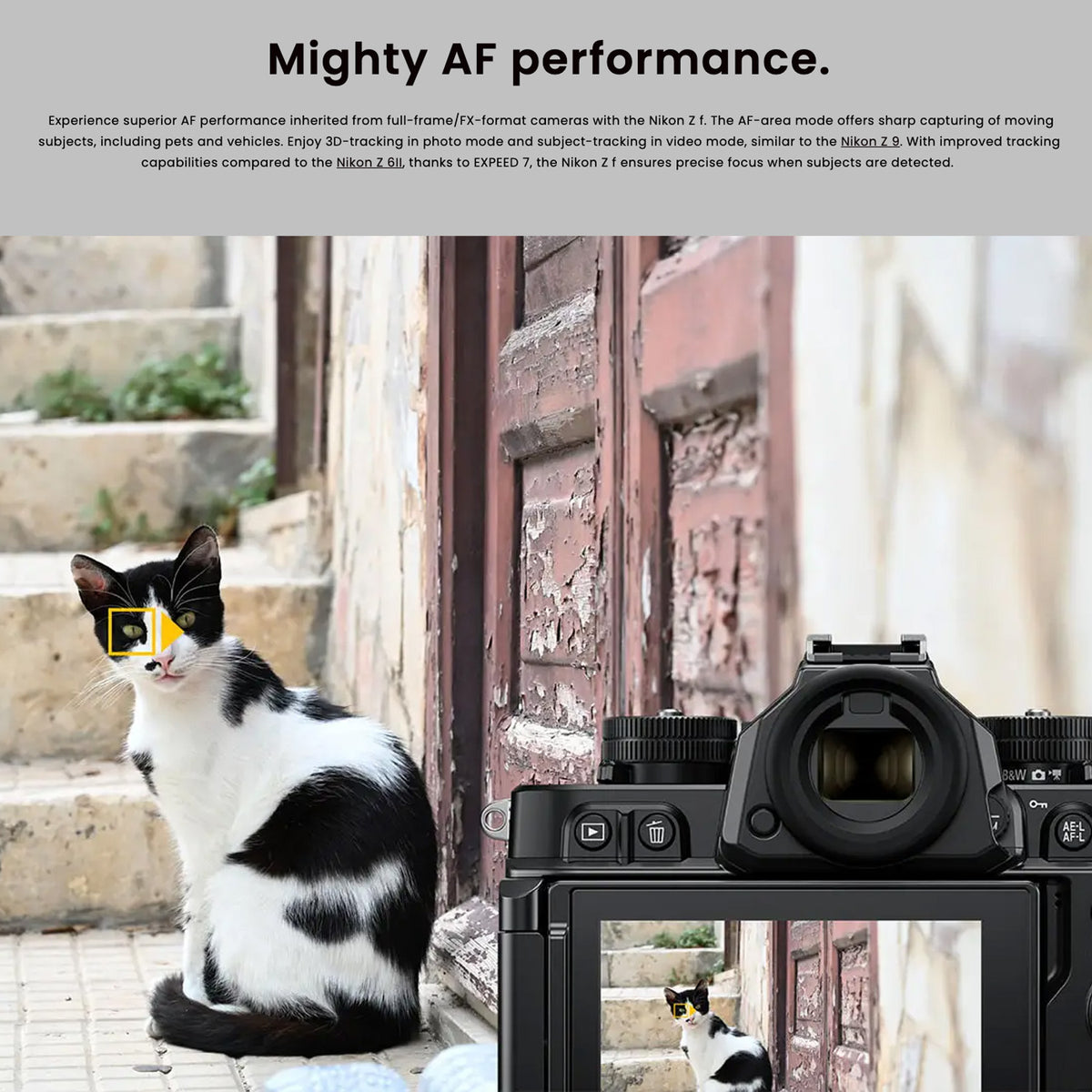 Nikon Z F EXPEED 7 Image Processor Mirrorless Camera with Camera Bag and 128GB Memory Card Bundle