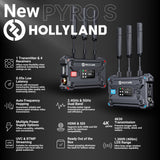 Hollyland Pyro S Wireless Video Transmission System and Folding Storage Travel Case (Black) Bundle