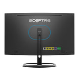 Sceptre C275B-FWT240 27-Inch LED Curved Gaming Monitor with 1080P FHD and Built-In Speakers (Black)