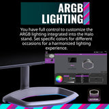 Cooler Master GM27-FQS ARGB 27-Inch Gaming Monitor with Cooler Master Wired Gaming Keyboard Bundle