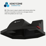 Honeycomb Aeronautical Synthetic Fiber Dust Cover for Charlie Rudder Pedals and Dust Cover Bundle