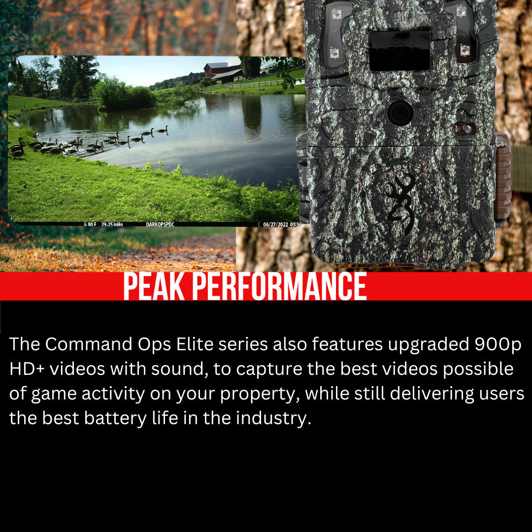 Browning Trail Cameras Command Ops Elite 22 22-Megapixel Trail Camera with Illuma-Smart Technology