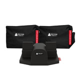 Honeycomb Aeronautical Synthetic Fiber Dust Cover for Charlie Rudder Pedals (Black) Bundle