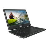 Supersonic SC-2514 14-Inch Widescreen LED DVD Player with 270-Degree Swivel Design (Black)