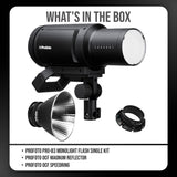Profoto Pro-B3 Single Kit with Profoto OCF Magnum Reflector and Profoto OCF Speedring Bundle