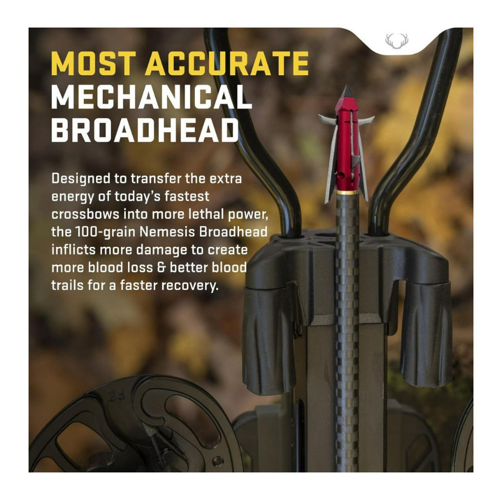 TenPoint Ready to Hunt Accessory Package with Red LED Nocks and Broadhead Arrows