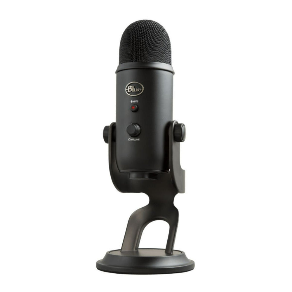 Blue Microphones Yeti USB Blackout Microphone Plus C922 Pro Streamer HD Webcam