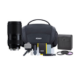 Tamron 50-300mm f/4.5-6.3 Di III VC VXD Lens (Sony E) with Gadget Bag and Filter Set Bundle