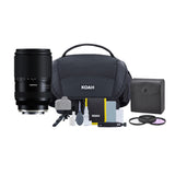 Tamron 28-300mm F/4-7.1 Di III VC VXD for Sony E-Mount (Model A074S) with Bag and Lens Filter Bundle