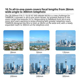 Tamron 28-300mm F/4-7.1 Di III VC VXD for Sony E-Mount (Model A074S) with Bag and Lens Filter Bundle