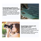 Tamron 28-300mm F/4-7.1 Di III VC VXD for Sony E-Mount (Model A074S) with Bag and Lens Filter Bundle