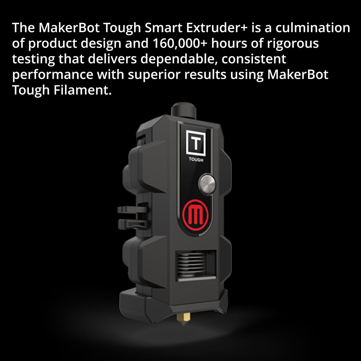 MakerBot MP08325 Tough Smart Extruder Plus for Replicator Plus and Smart Extruder Plus Bundle