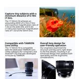 Tamron 17 to 50mm F/4 Di III VXD for E Mount with Camera System Gadget Bag with Accessory Kit Bundle
