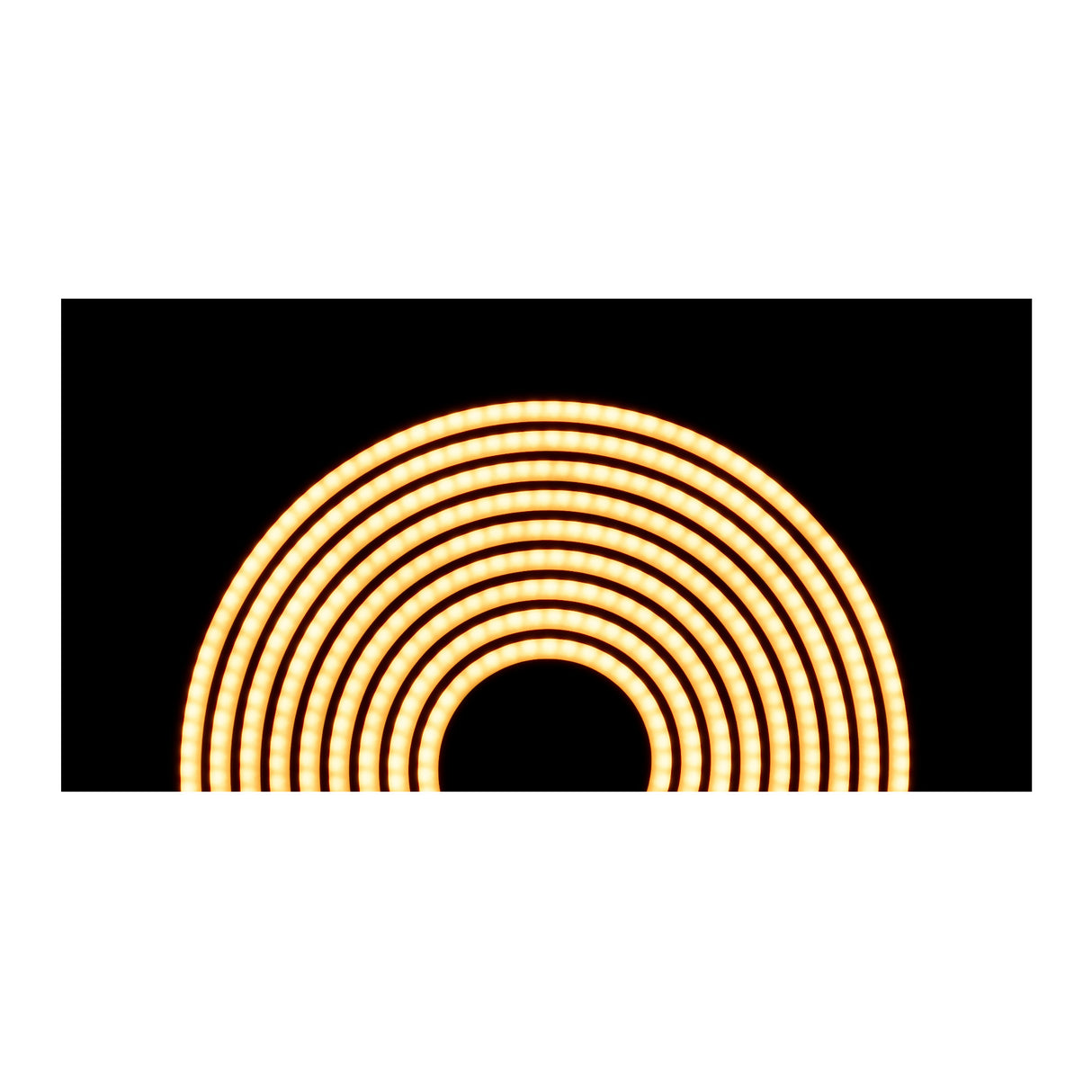 Atomos Sun Dragon Rope Light with 5-Color RGBAW Design and Flexible Build (White, with Diffuser)