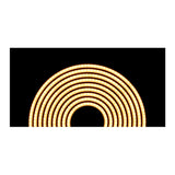 Atomos Sun Dragon Rope Light with 5-Color RGBAW Design and Flexible Build (White, with Diffuser)