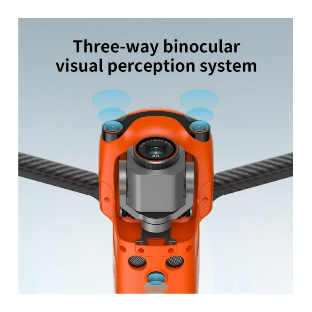 Autel Robotics EVO Lite Plus Drone with 3-Axis Gimbal 6K 20MP Camera (Premium Package, Orange)