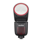 Godox V1 Flash for Nikon with 2.4 GHz Wireless X-System Transmitter and LED Modeling Light