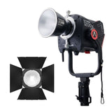 Aputure Storm 1200x Dual-Color Point Source Light Fixture (Black) with Aputure Barn Doors Bundle