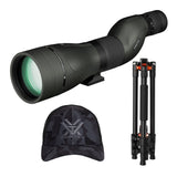 Vortex Diamondback 20-60x85 Spotting Scope, Tripod, and Cap Bundle
