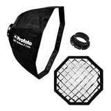 Profoto OCF 2-Feet Octa Softbox with Profoto OCF Softgrid 2-Feet Octa and OCF Speedring Bundle