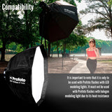 Profoto OCF 2-Feet Octa Softbox with Profoto OCF Softgrid 2-Feet Octa and OCF Speedring Bundle