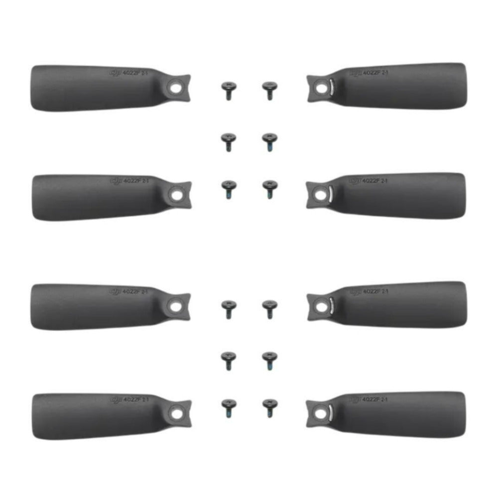 DJI Flip Propellers Pair with Screws for Aerodynamic Efficiency and Minimal Noise