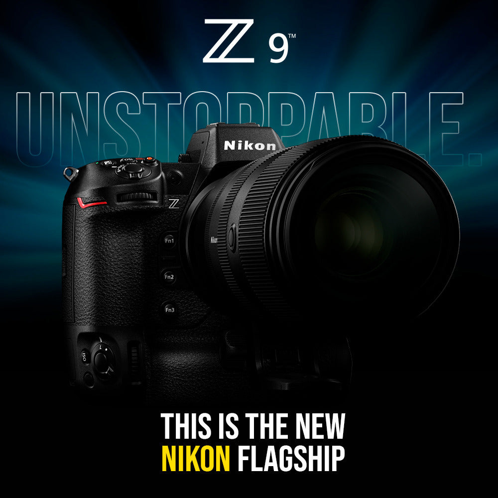 Nikon Z 9 Mirrorless Digital Camera (Body Only) with CFexpress Memory Card and Camera Bag Bundle