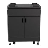 MakerBot Method Printer Base Station with Industrial Casters and Dual Storage Pins (Black)