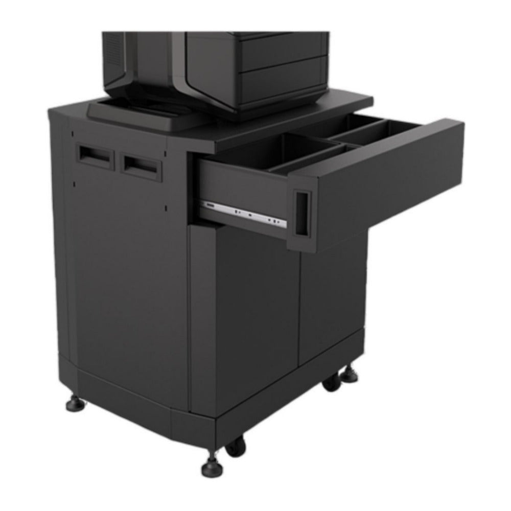 MakerBot Method Printer Base Station with Industrial Casters and Dual Storage Pins (Black)