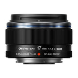 OM SYSTEM M.Zuiko Digital 17mm F1.8 II Lightweight Weather-Sealed Compact Lens (Micro Four Thirds)