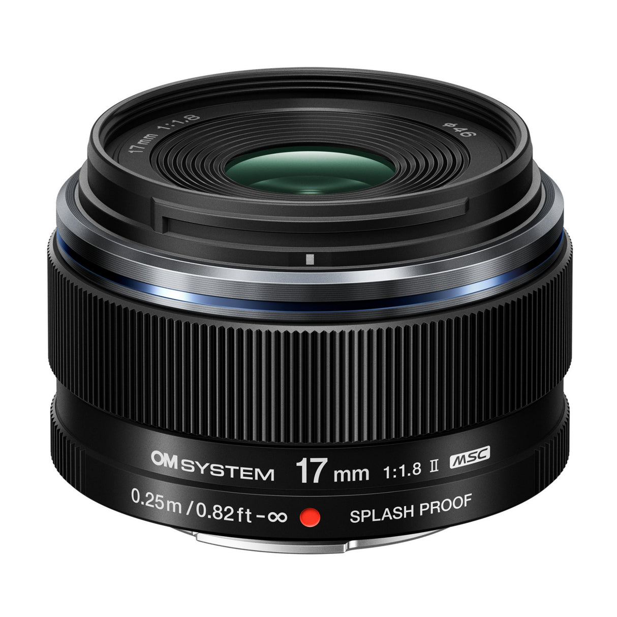 OM SYSTEM M.Zuiko Digital 17mm F1.8 II Lightweight Weather-Sealed Compact Lens (Micro Four Thirds)