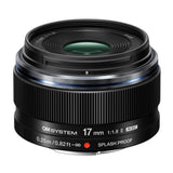 OM SYSTEM M.Zuiko Digital 17mm F1.8 II Lightweight Weather-Sealed Compact Lens (Micro Four Thirds)