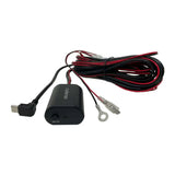 Radenso USB-C Direct Wire Kit with Mute Button and 11-Feet Cable for Radenso Theia and DS1 (Black)