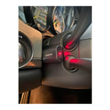 Radenso USB-C Direct Wire Kit with Mute Button and 11-Feet Cable for Radenso Theia and DS1 (Black)