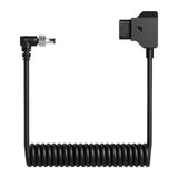 Atomos D-Tap to DC 16-Inch Locking Cable Connector Barrel Coiled for Monitor and Recorders (Black)