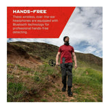 Minelab ML85 Wireless Low Latency Over-Ear Headphone for MANTICORE, EQX700, EQX900, and X-TERRA PRO
