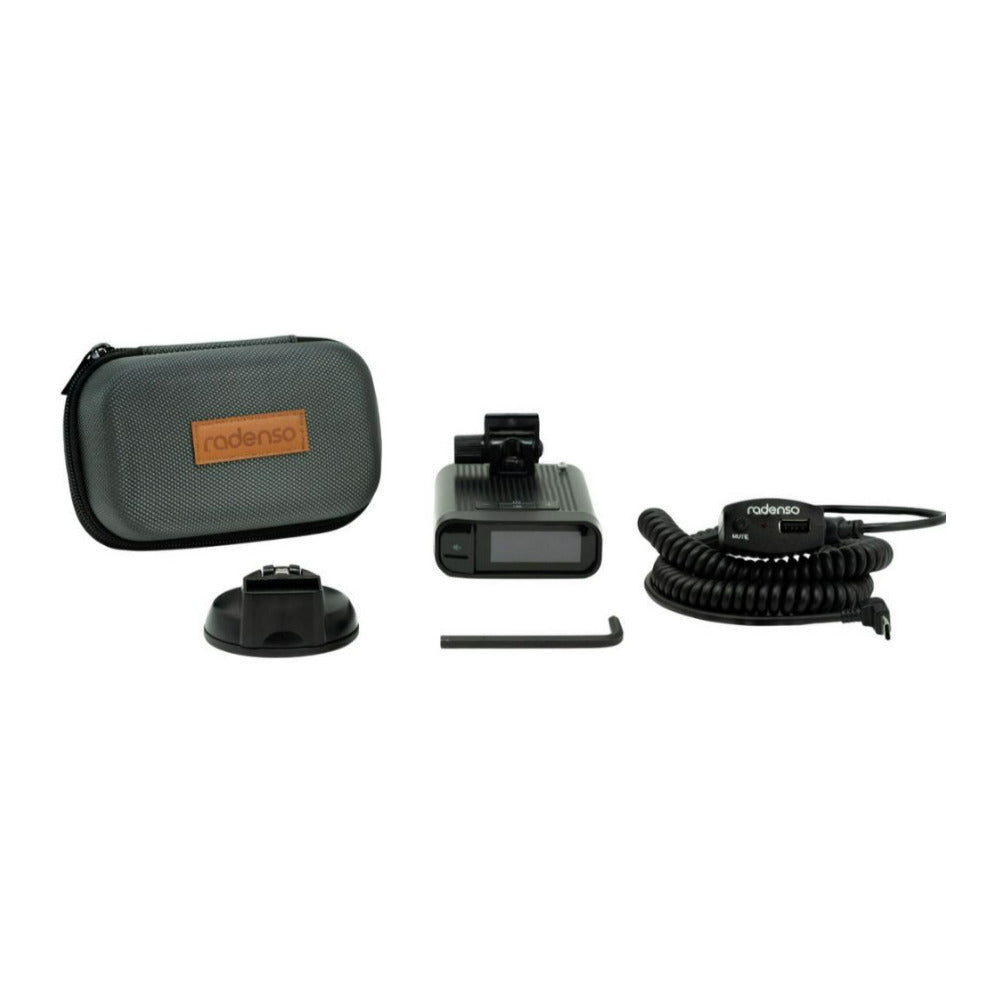 Radenso DS1 Extreme Range Radar Detector with 1.6-Inch OLED Display and Magnet Mount (Black)