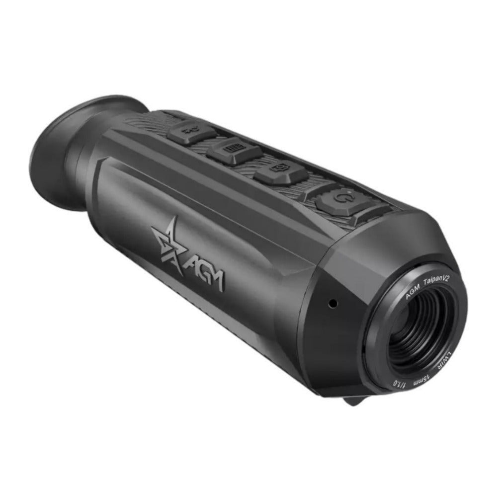 AGM TaipanV2 15-384 Thermal Monocular with F1.0 Aperture Optics and 50Hz Refresh Speed (Black)