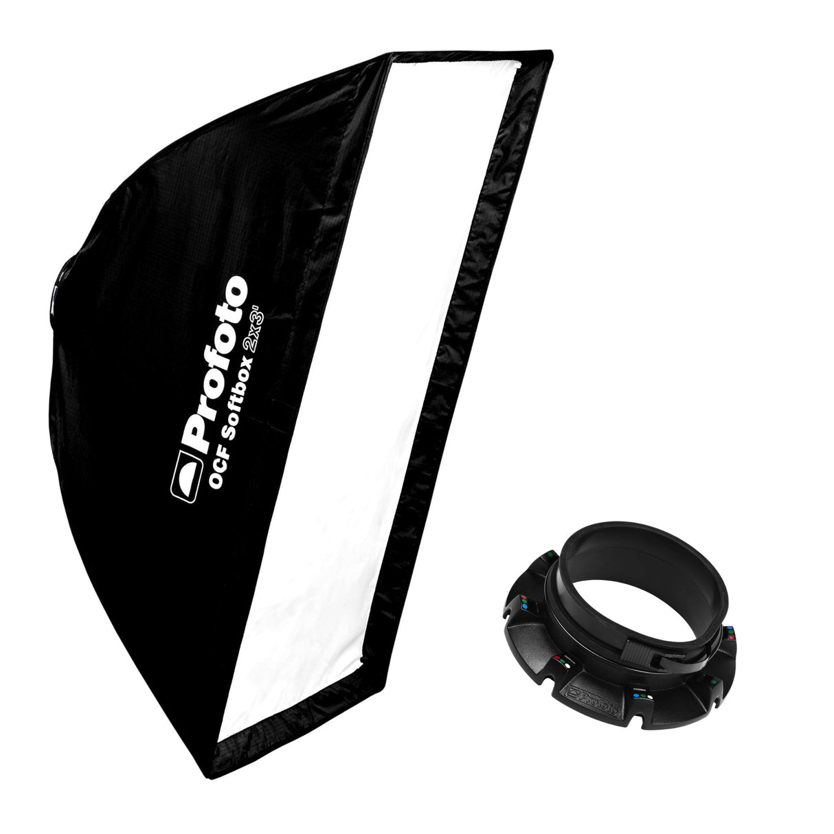 Profoto OCF Rectangular 2x3-Feet Softbox with OCF Softgrid 50-Degree 2x3-Feet Rectangular Bundle