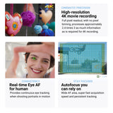 Sony Alpha a6100 24.2MP APS-C Mirrorless Camera and 16-50mm, 55-210mm Lens with Camera Bag Bundle