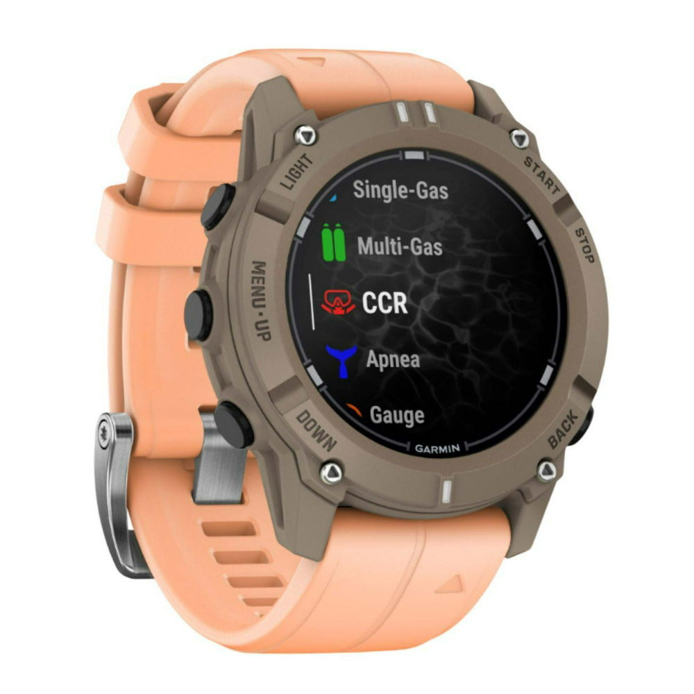 Garmin Descent G2 Dive 45mm GPS Smart Watch (Paloma with Shell Pink Band)